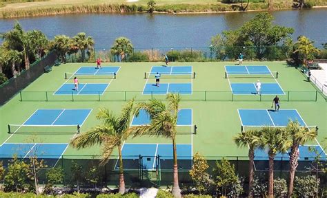 Location 4. . Hotel with pickleball courts